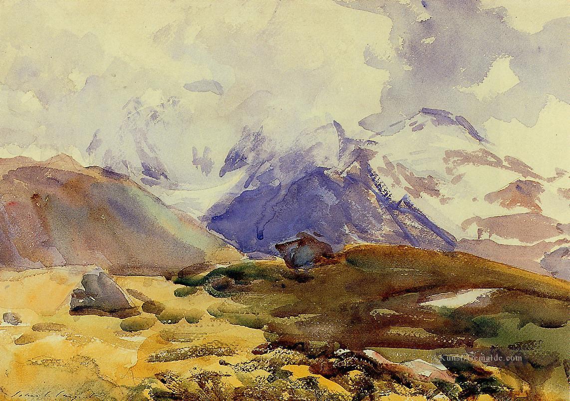Der Simplon Landschaft John Singer Sargent Ölgemälde